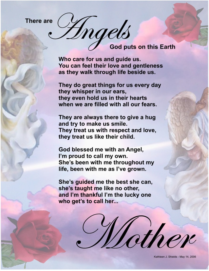 Mum & Aunty Winnie this Mother's Day poem is for you both GB you always Joan 